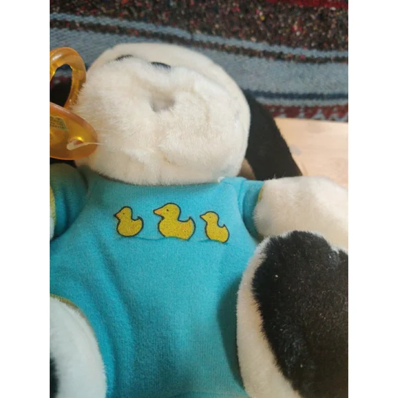 Very Rare 1985 8" Vintage Dakin Pillow Soft Goo Goo Puppy Stuffed Plush Toy Doll - Picture 10 of 10